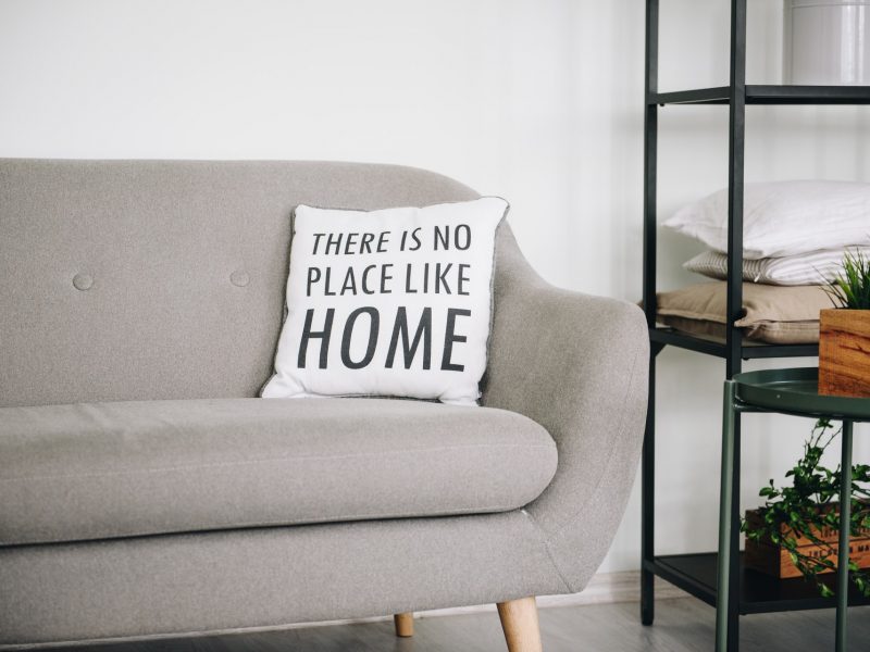 How do you turn your living room into a place for tranquility?