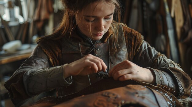 Crafting the Perfect Leather Frog for Historical Reenactments